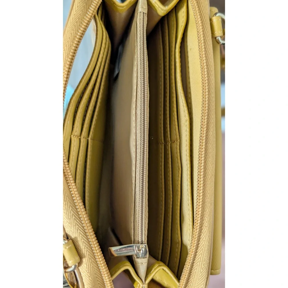 Save The Girls Crossbody, yellow